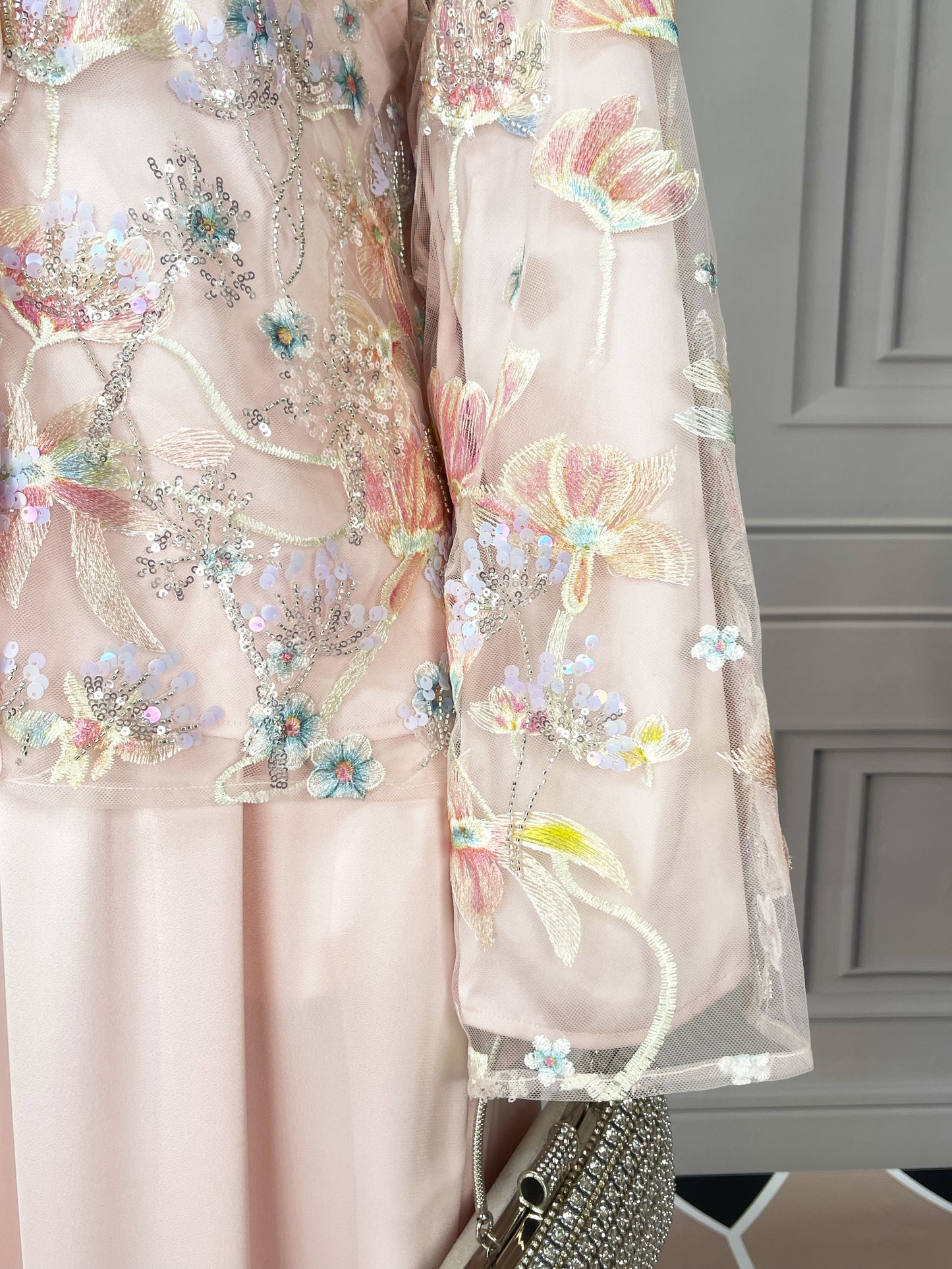 MSL853 Dandelion Bead Embroidery Set ( Jacket+Skirt )