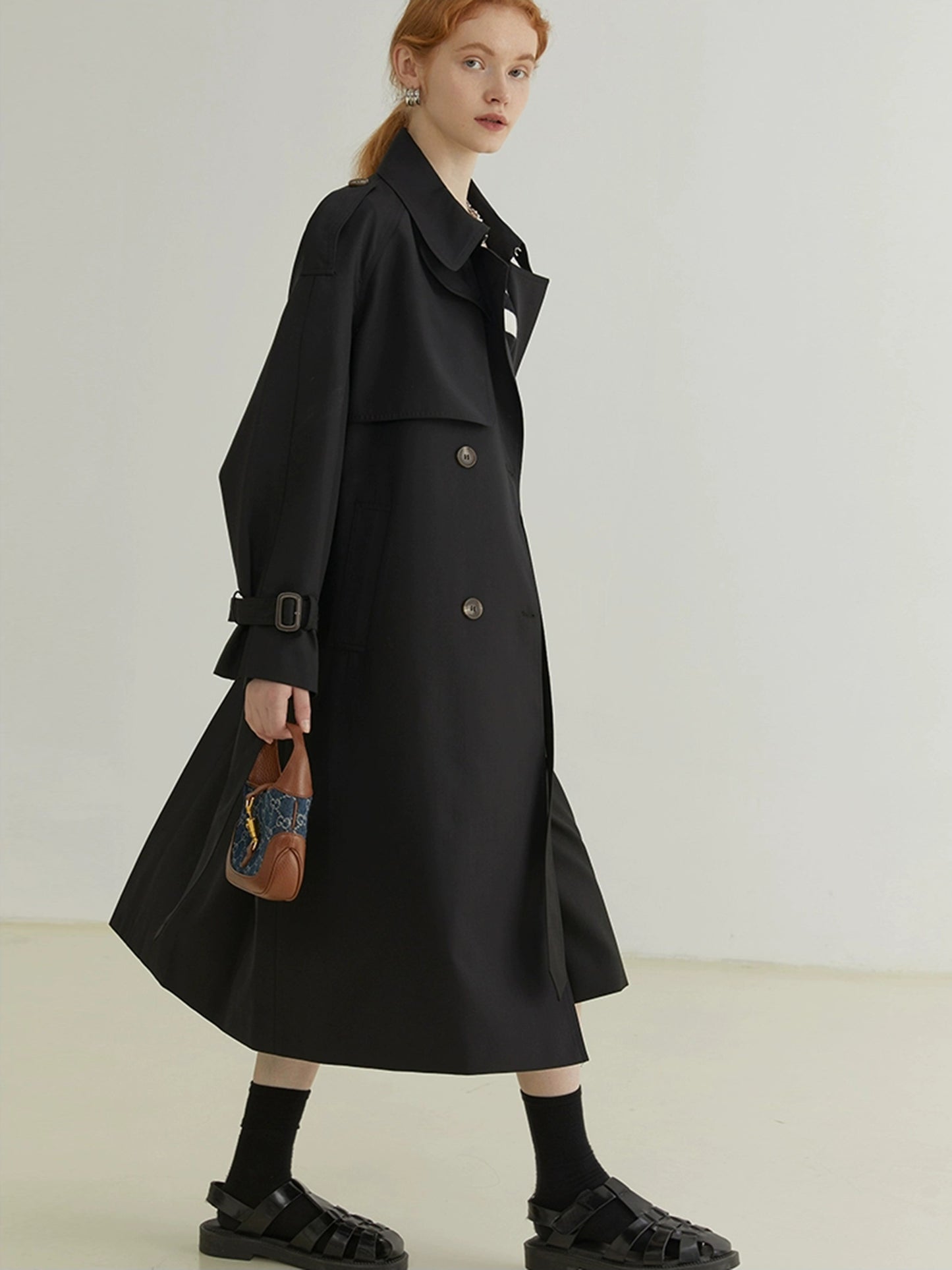 DY2 【Pre-order】 Women's Coat with Long Sleeves and Drawstring, Suitable for Spring and Autumn Seasons