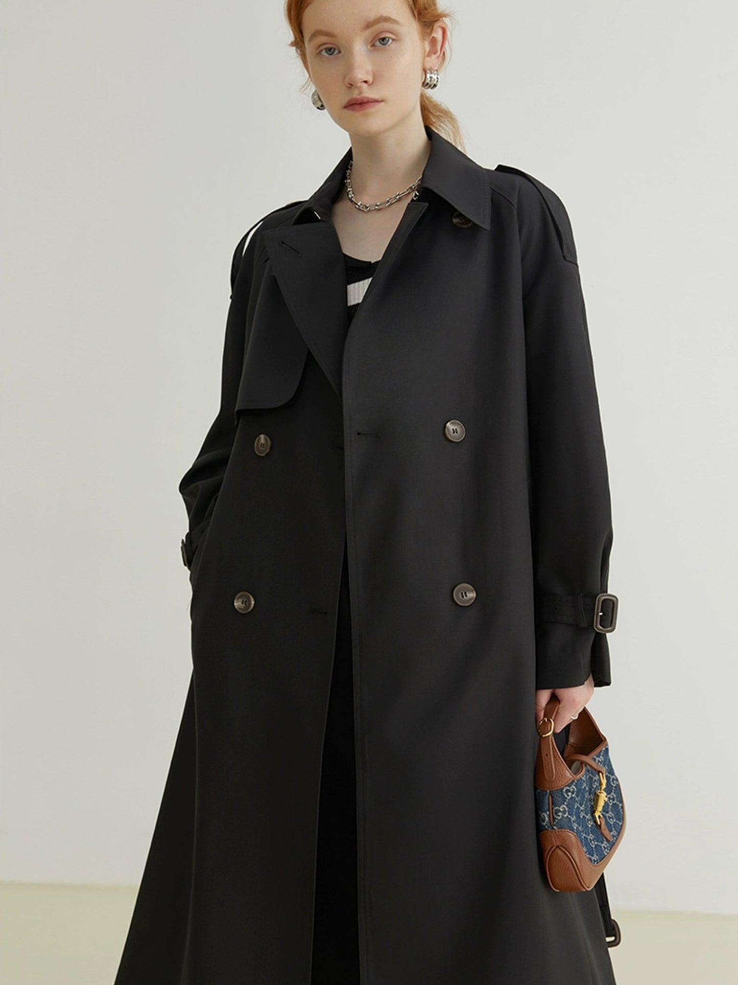 DY2 【Pre-order】 Women's Coat with Long Sleeves and Drawstring, Suitable for Spring and Autumn Seasons