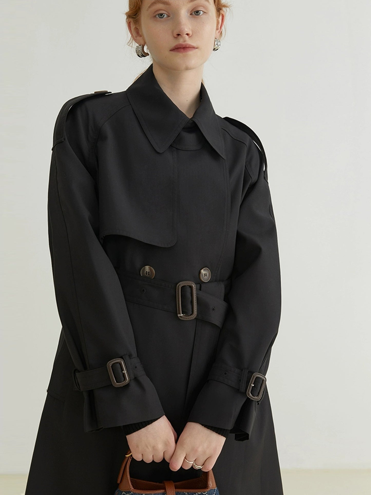 DY2 【Pre-order】 Women's Coat with Long Sleeves and Drawstring, Suitable for Spring and Autumn Seasons