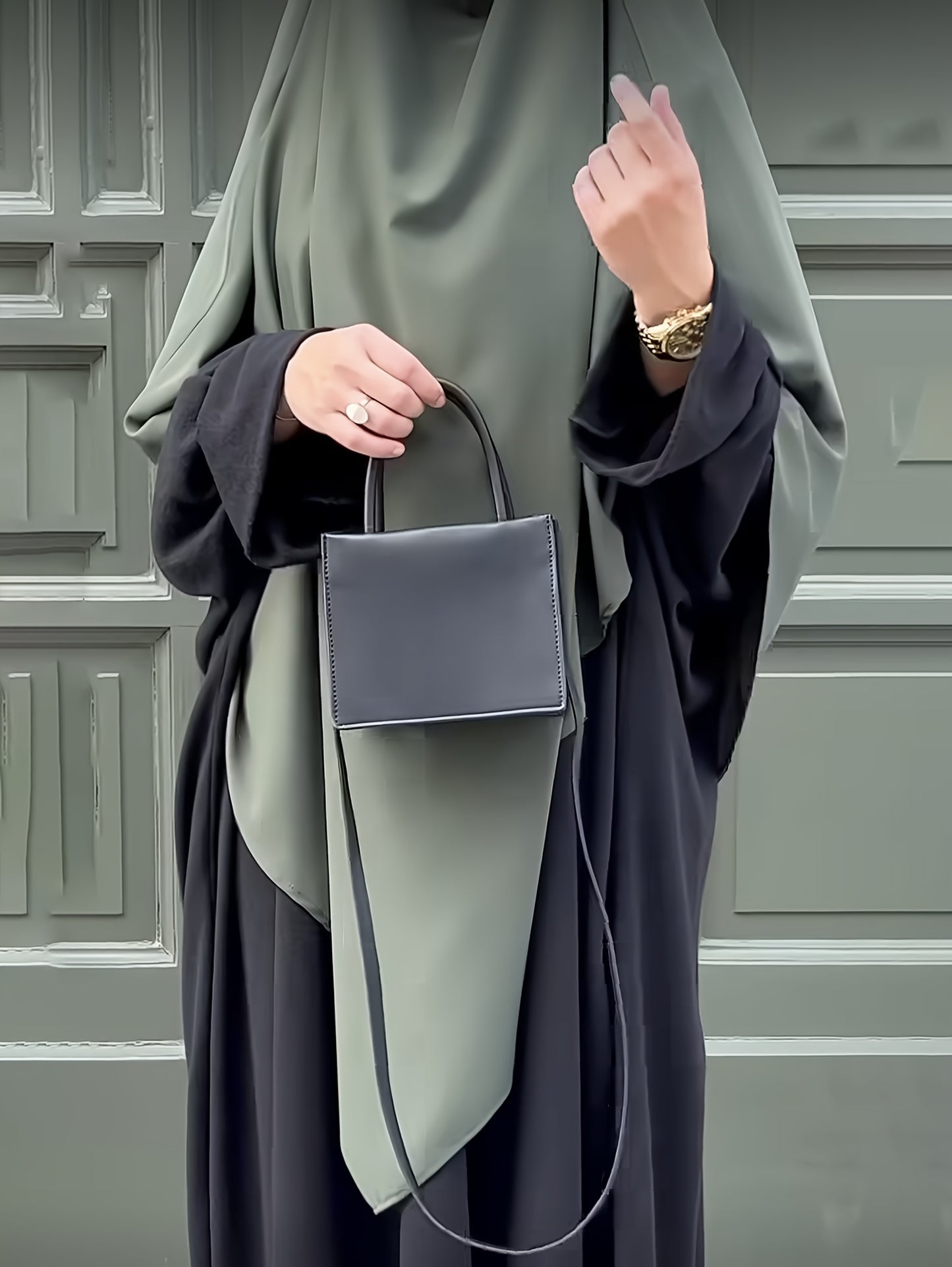 Ramadan Solid Color Scarf Long Hijab Kebaya, Casual Elastic Turban Large Shawl Windproof Head Wraps Bandana Women Headscarves MSL55