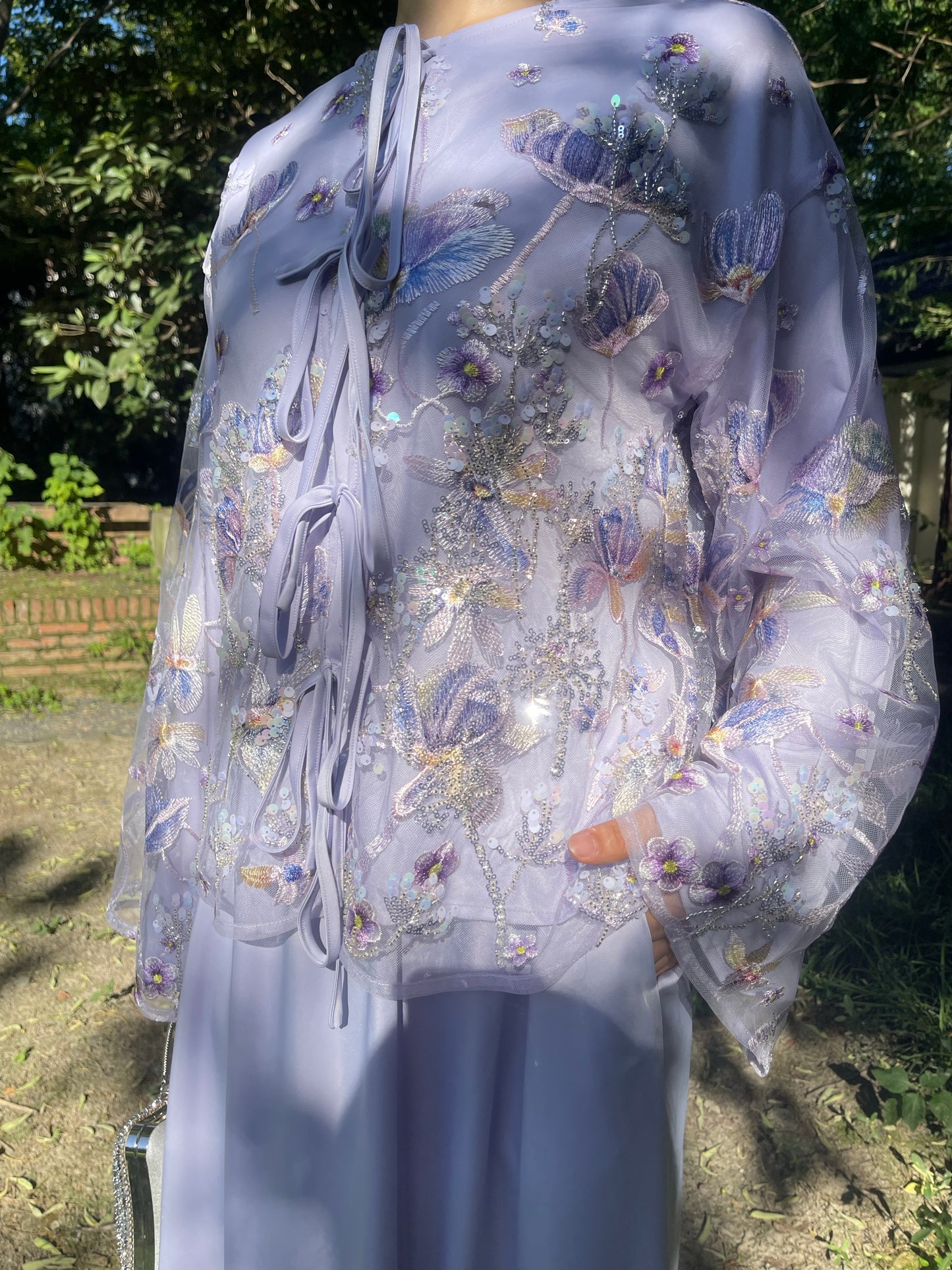 MSL853 Dandelion Bead Embroidery Set ( Jacket+Skirt )