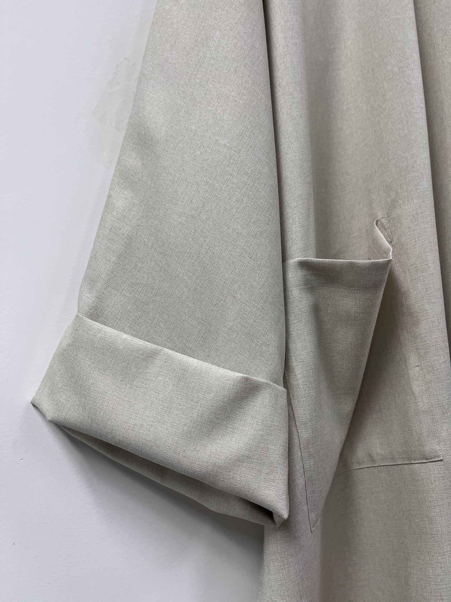 Middle Eastern Muslim long gown, women's long dress, solid-colored pocket Islamic dress Abaya GBR01