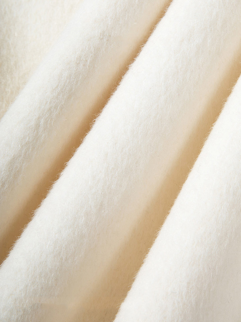 TU3801-D Women's Double-sided Woolen Coat for Autumn and Winter