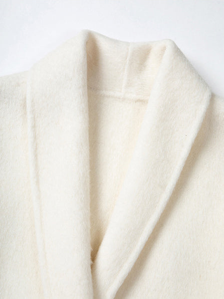 TU2257 Fall/Winter Women's Wool Short Fur Coat with Double-sided Fabric Overcoat