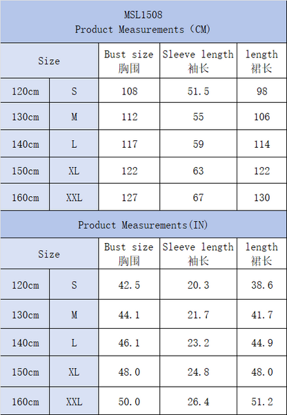 Middle East Muslim Abaya Girl's Hoodie Dress With Solid Color Hooded Cuff Design MSL1508