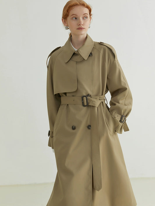 DY2 【Pre-order】 Women's Coat with Long Sleeves and Drawstring, Suitable for Spring and Autumn Seasons