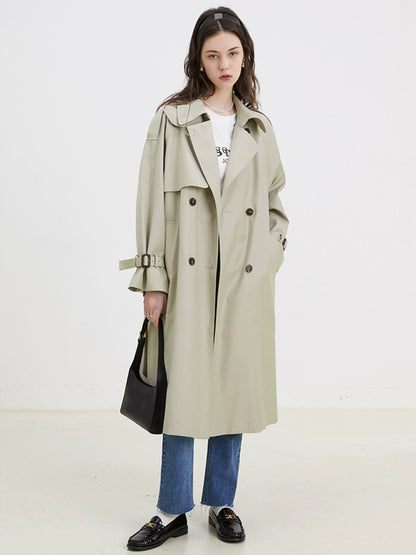 DY2 【Pre-order】 Women's Coat with Long Sleeves and Drawstring, Suitable for Spring and Autumn Seasons