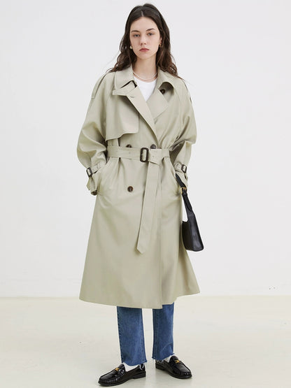 DY2 【Pre-order】 Women's Coat with Long Sleeves and Drawstring, Suitable for Spring and Autumn Seasons