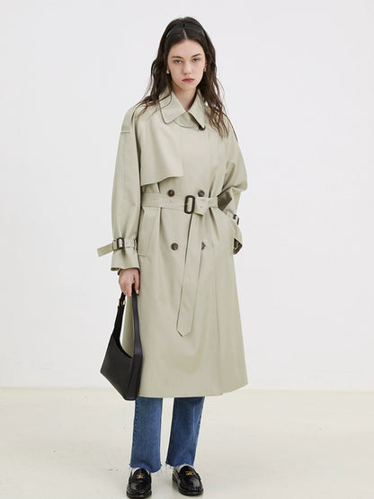 DY2 【Pre-order】 Women's Coat with Long Sleeves and Drawstring, Suitable for Spring and Autumn Seasons