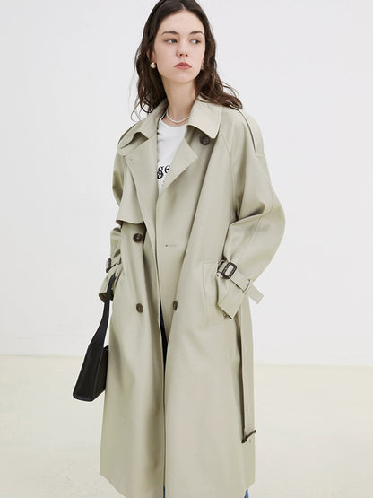DY2 【Pre-order】 Women's Coat with Long Sleeves and Drawstring, Suitable for Spring and Autumn Seasons