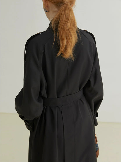 DY2 【Pre-order】 Women's Coat with Long Sleeves and Drawstring, Suitable for Spring and Autumn Seasons