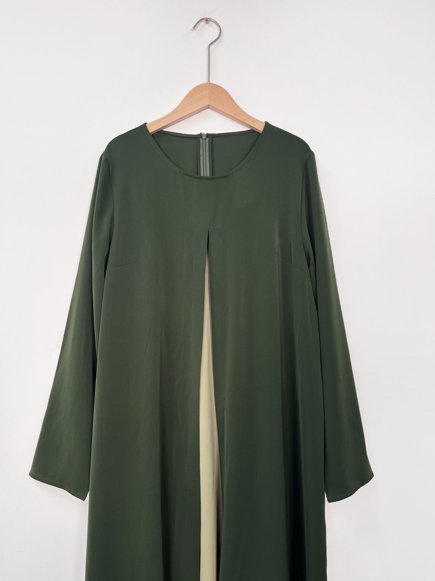 Ramadan abaya Middle East Dubai Muslim women solid color slit long dress robe MSL203