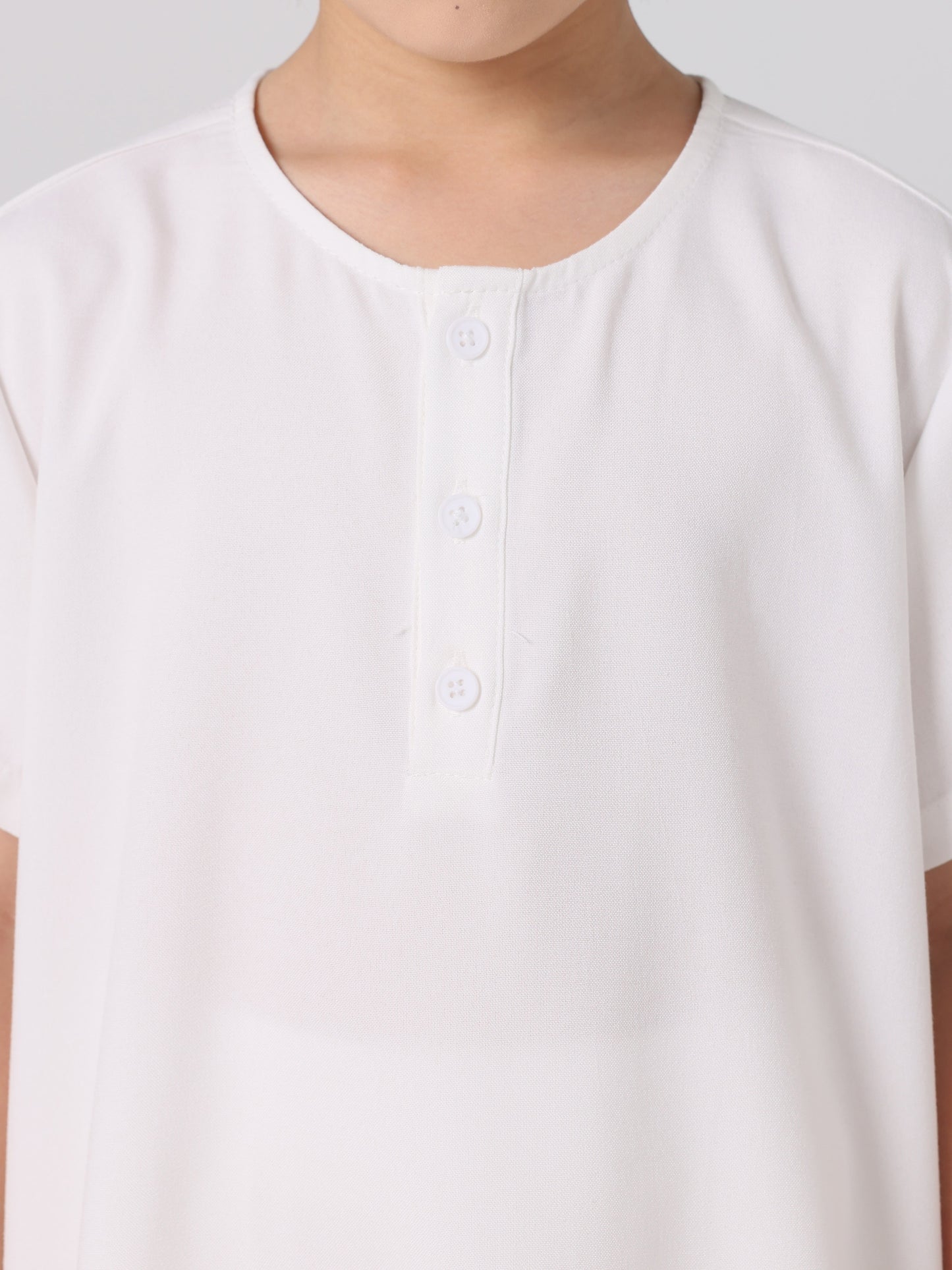 MSL2110 Boys 2-Piece Set - Short Sleeve, Solid Color | Hojumbo