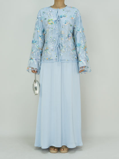 MSL853 Dandelion Bead Embroidery Set ( Jacket+Skirt )