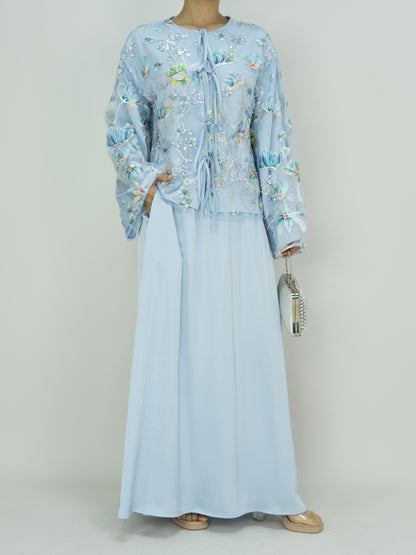 MSL853 Dandelion Bead Embroidery Set ( Jacket+Skirt )