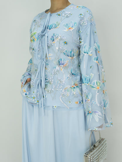 MSL853 Dandelion Bead Embroidery Set ( Jacket+Skirt )