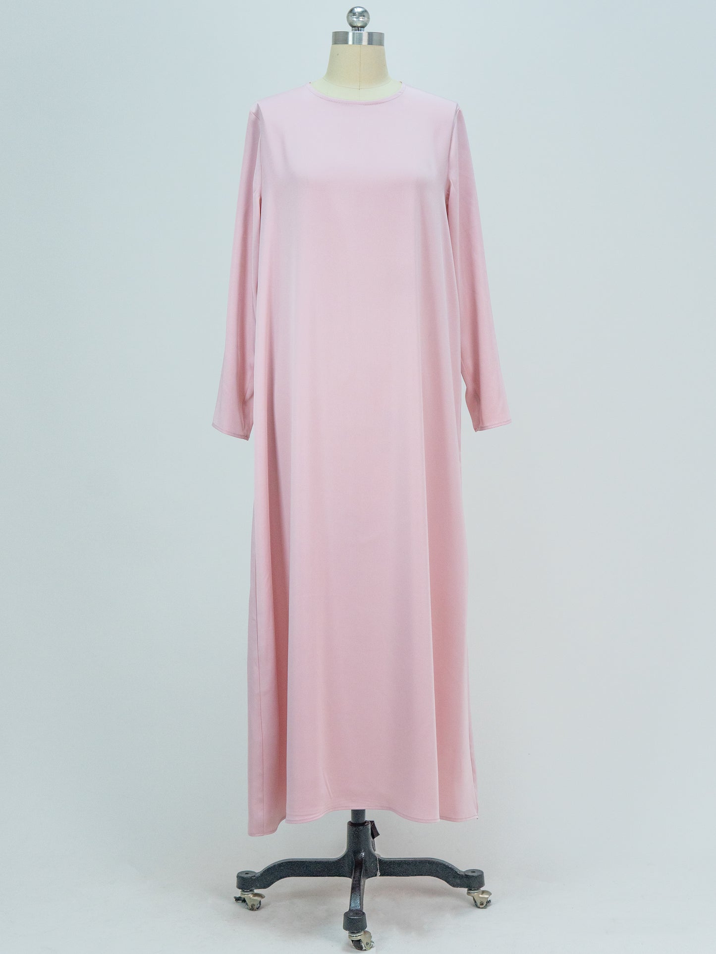 MK2666 Womens Double-layered Elegant Style Luxurious Beaded Sequined Flower Open Abaya
