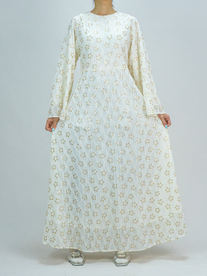 MSL856 Women's Luxurious Sequined Strapless Long Dress