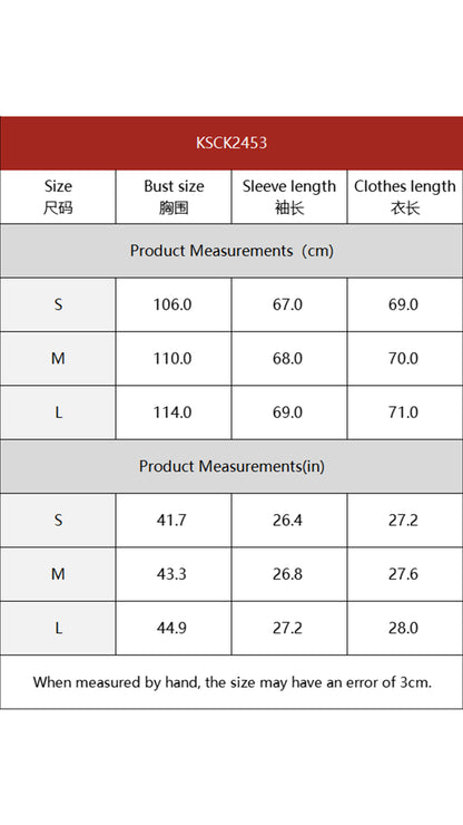 KSCK2453 Women's Spring-Autumn Leather Jacket with Drawstrings for Waist Adjustment and Loose Fit Leather Coat